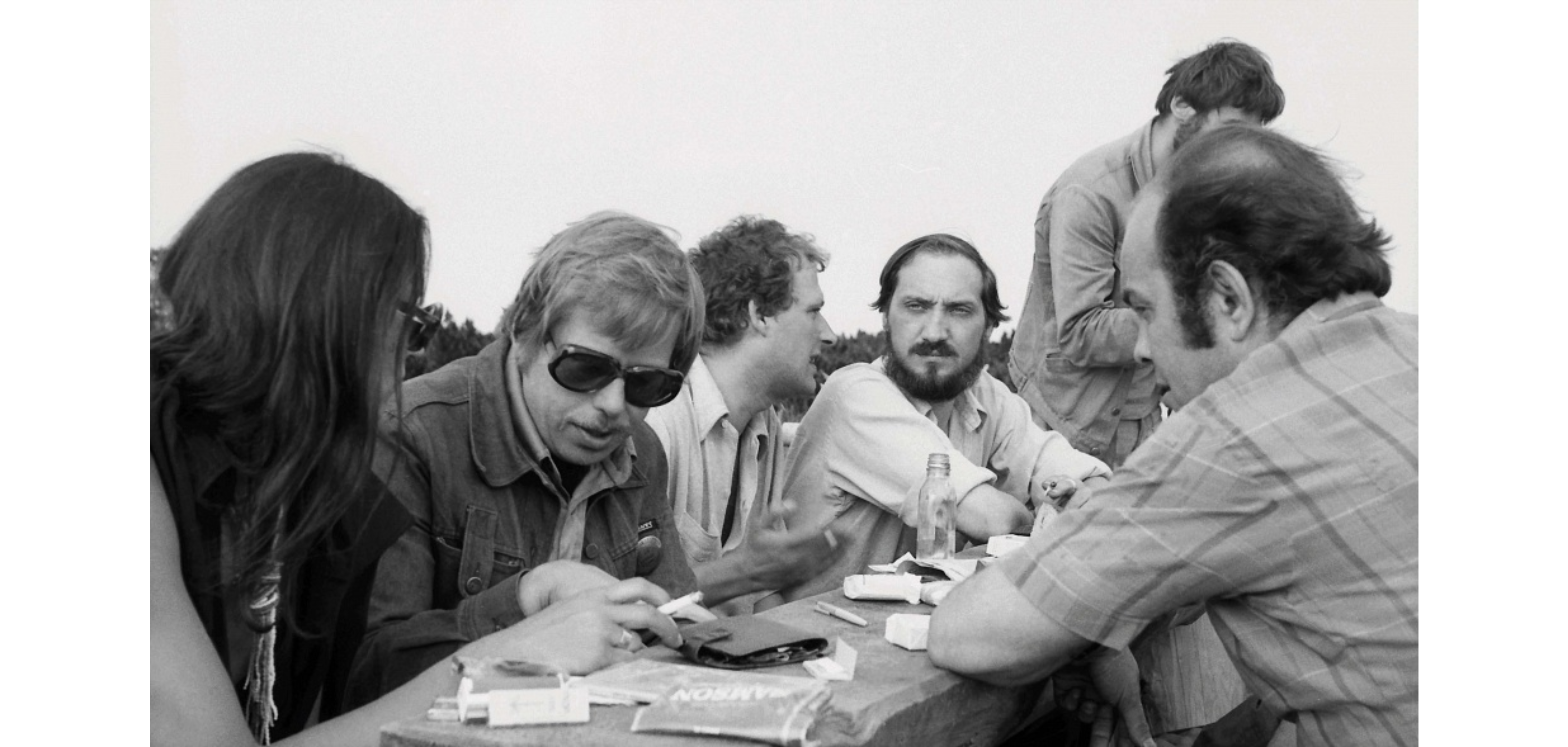 Setkánà v KrkonoÅ¡Ãch, zleva: Marta KubiÅ¡ová, Václav Havel, Adam Michnik, Antoni Macierewicz, Jacek KuroÅ, 1978. Archiv Libri prohibiti â Praha